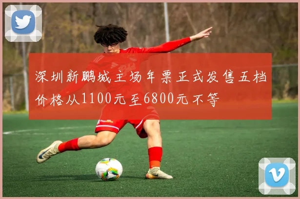 深圳新鹏城主场年票正式发售五档价格从1100元至6800元不等